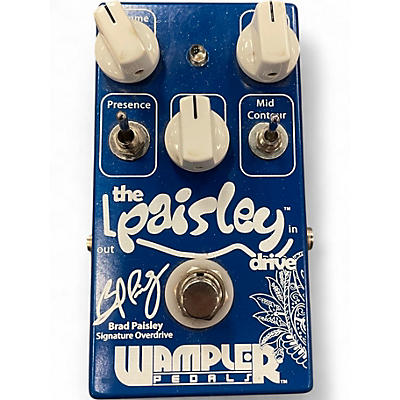 Used Wampler Brad Paisley Signature Overdrive Effect Pedal