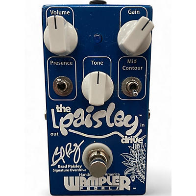 Used Wampler Brad Paisley Signature Overdrive Effect Pedal