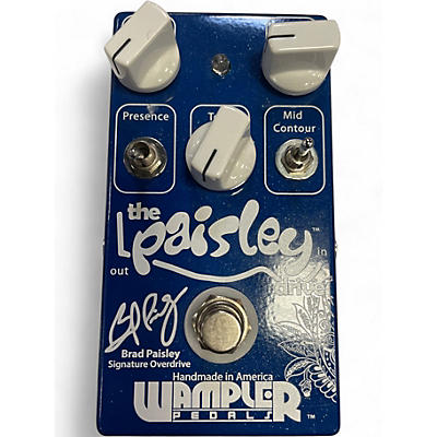 Used Wampler Brad Paisley Signature Overdrive Effect Pedal