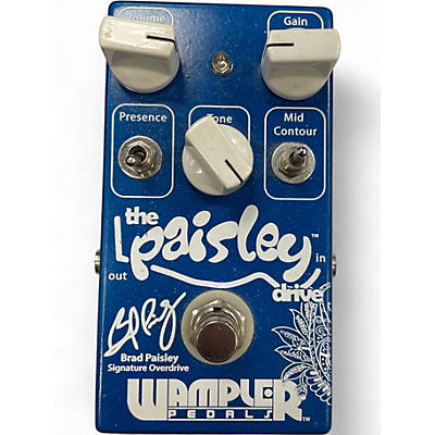 Used Wampler Brad Paisley Signature Overdrive Effect Pedal