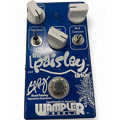 Used Wampler Brad Paisley Signature Overdrive Effect Pedal