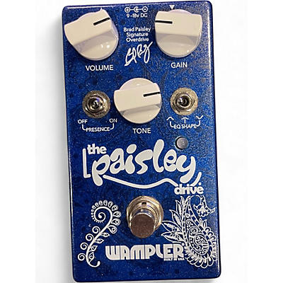 Used Wampler Brad Paisley Signature Overdrive Effect Pedal