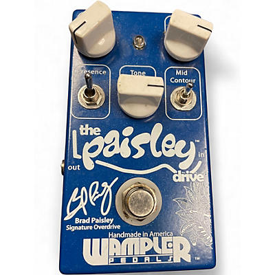 Used Wampler Brad Paisley Signature Overdrive Effect Pedal