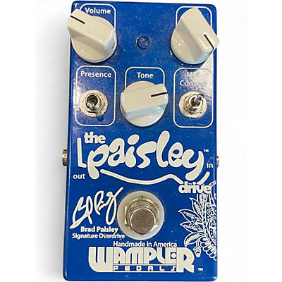 Used Wampler Brad Paisley Signature Overdrive Effect Pedal