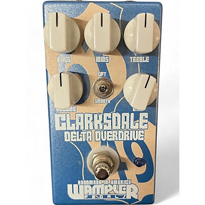 Used Wampler CLARKSDALE DELTA OVERDRIVE Effect Pedal