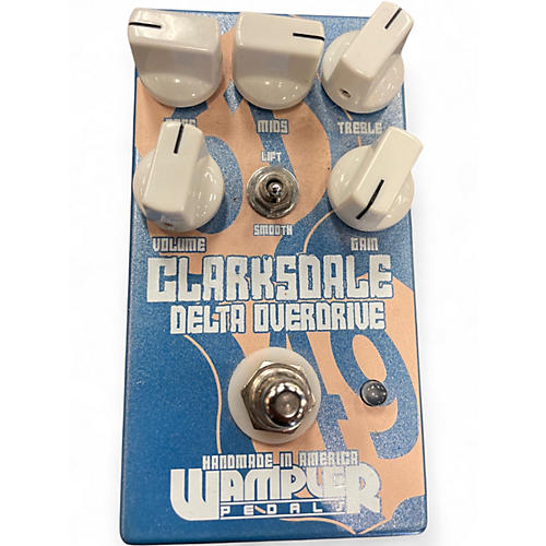 Used Wampler CLARKSDALE DELTA OVERDRIVE Effect Pedal