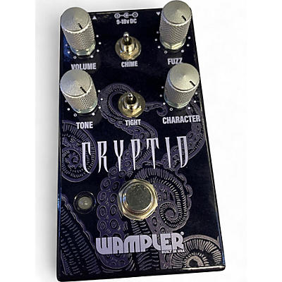 Used Wampler CRYPTID FUZZ Effect Pedal