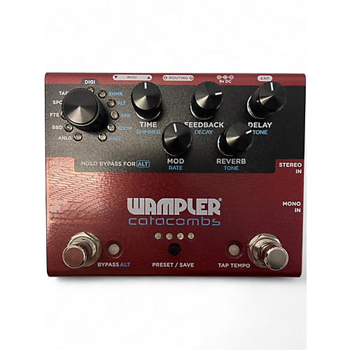Used Wampler Catacombs Effect Pedal