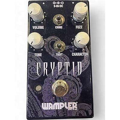 Used Wampler Cryptid Fuzz Pedal Effect Pedal