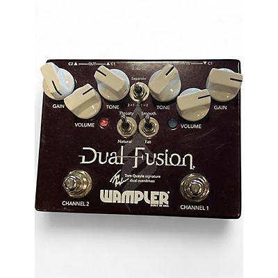 Used Wampler DUAL FUSION Effect Pedal