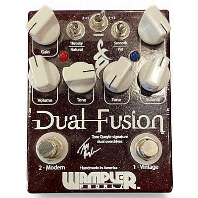 Used Wampler Dual Fusion Effect Pedal