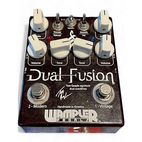 Wampler Used Wampler Dual Fusion Tom Quayle Signature Overdrive Effect Pedal