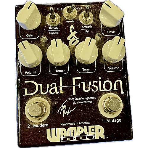 Wampler Used Wampler Dual Fusion Tom Quayle Signature Overdrive Effect Pedal