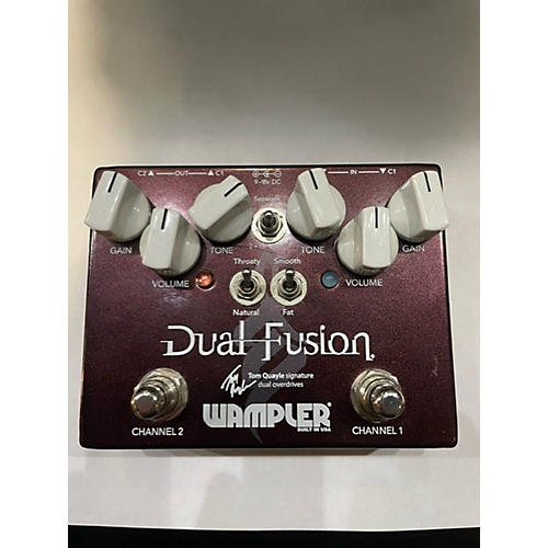 Wampler Used Wampler Dual Fusion Tom Quayle Signature Overdrive Effect Pedal