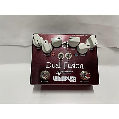 Wampler Used Wampler Dual Fusion Tom Quayle Signature Overdrive Effect Pedal