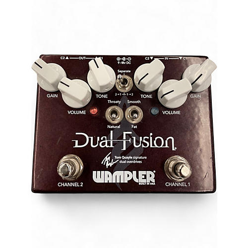 Wampler Used Wampler Dual Fusion Tom Quayle Signature Overdrive Effect Pedal