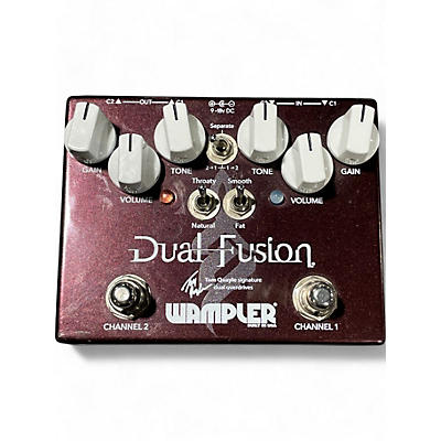 Used Wampler Dual Fusion Tom Quayle Signature Overdrive Effect Pedal