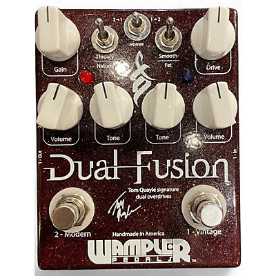 Used Wampler Dual Fusion Tom Quayle Signature Overdrive Effect Pedal