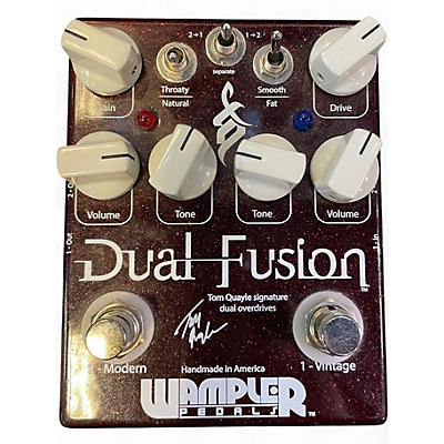 Used Wampler Dual Fusion Tom Quayle Signature Overdrive Effect Pedal