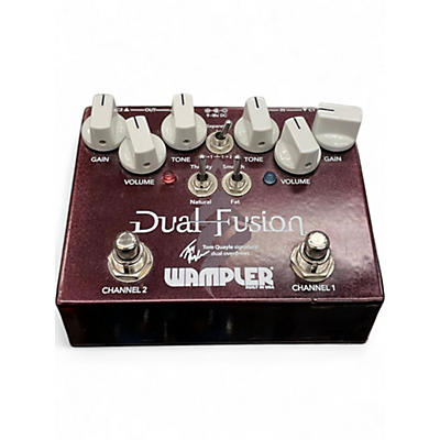 Used Wampler Dual Fusion Tom Quayle Signature Overdrive Effect Pedal