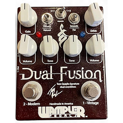 Used Wampler Dual Fusion Tom Quayle Signature Overdrive Effect Pedal