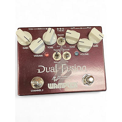 Used Wampler Dual Fusion Tom Quayle Signature Overdrive Effect Pedal
