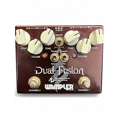 Used Wampler Dual Fusion Tom Quayle Signature Overdrive Effect Pedal