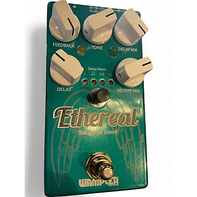 Used Wampler Ethereal Delay and Reverb Effect Pedal