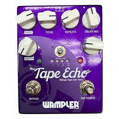 Used Wampler FAUX TAPE ECHO DELAY V2 Effect Pedal