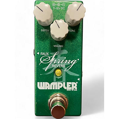 Used Wampler Faux Spring Reverb Effect Pedal