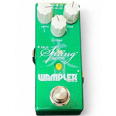 Used Wampler Faux Spring Reverb Effect Pedal