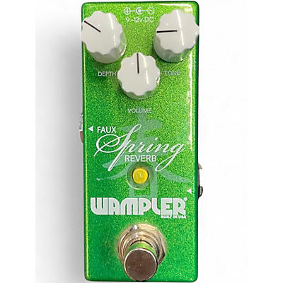 Used Wampler Faux Spring Reverb Effect Pedal