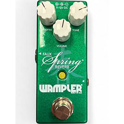 Used Wampler Faux Spring Reverb Effect Pedal