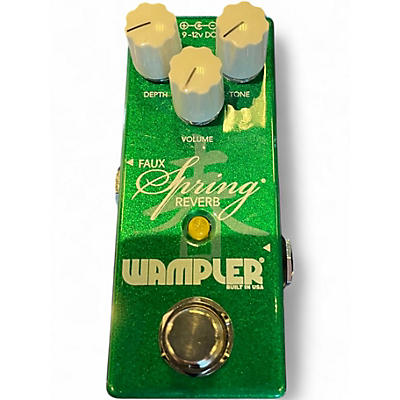 Used Wampler Faux Spring Reverb Effect Pedal