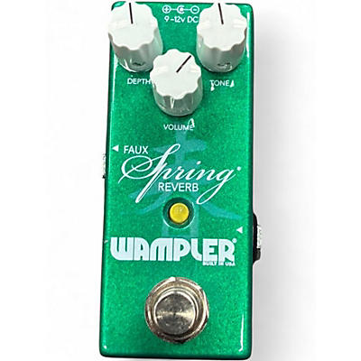 Used Wampler Faux Spring Reverb Effect Pedal