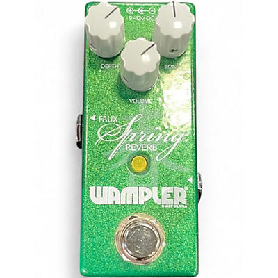 Used Wampler Faux Spring Reverb Effect Pedal