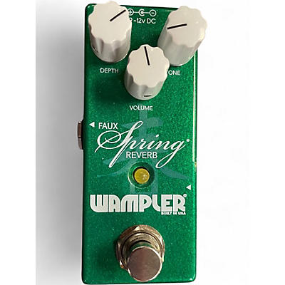 Used Wampler Faux Spring Reverb Effect Pedal