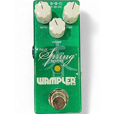 Used Wampler Faux Spring Reverb Effect Pedal
