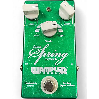 Used Wampler Faux Spring Reverb Effect Pedal