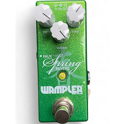 Used Wampler Faux Spring Reverb Effect Pedal