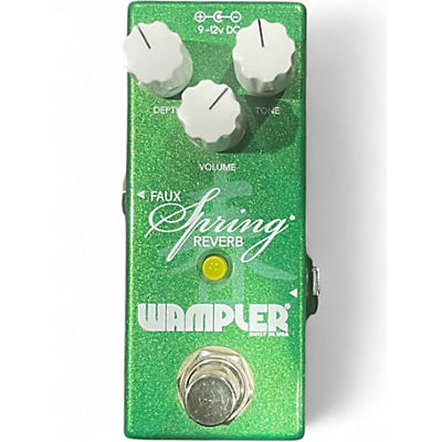 Used Wampler Faux Spring Reverb Effect Pedal