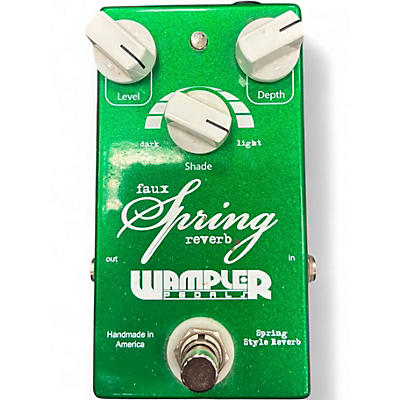 Used Wampler Faux Spring Reverb Effect Pedal