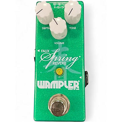 Used Wampler Faux Spring Reverb Effect Pedal