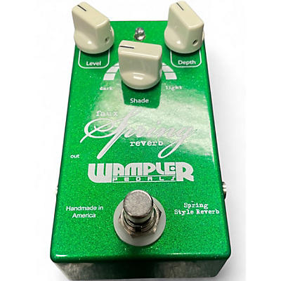 Used Wampler Faux Spring Reverb Effect Pedal