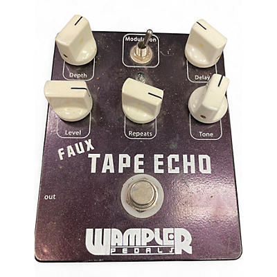 Used Wampler Faux Tape Echo Delay Effect Pedal