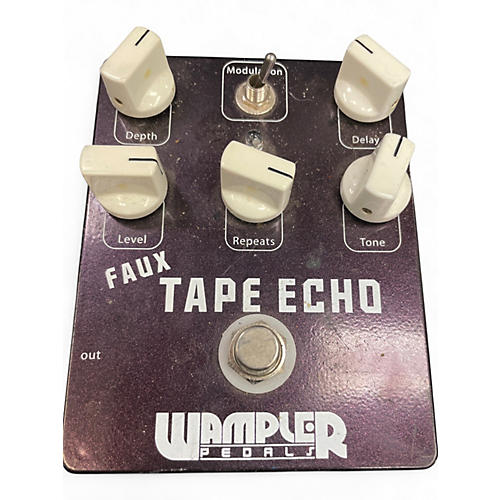 Used Wampler Faux Tape Echo Delay Effect Pedal