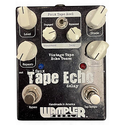 Used Wampler Faux Tape Echo Delay Effect Pedal