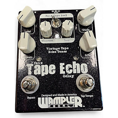 Used Wampler Faux Tape Echo Delay Effect Pedal