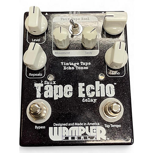 Used Wampler Faux Tape Echo Delay Effect Pedal