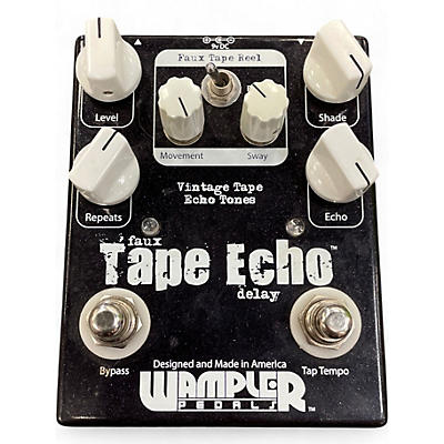 Used Wampler Faux Tape Echo Delay Effect Pedal